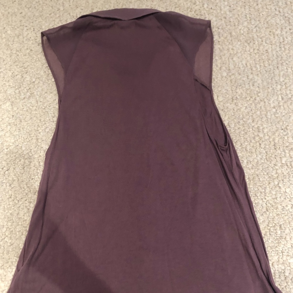 Purple Collared Tank - Picture 2 of 5